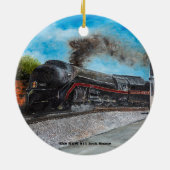 N&W 611 Eisenhof Keramik Ornament (Hinten)