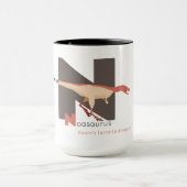 N wie Noasaurus-Tasse Tasse (Zentrum)