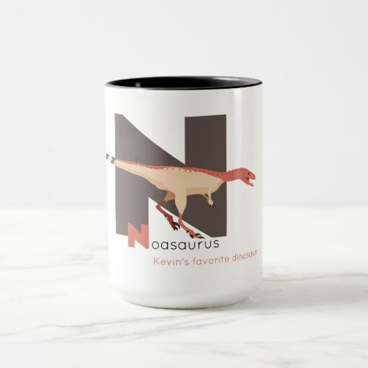N wie Noasaurus-Tasse Tasse (Zentrum)