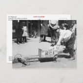 N.Y. Spielplatz Postkarte (Vorne/Hinten)