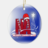 NA CHRISTMAS ORNAMENT SANTA NURSE AIDE (Links)