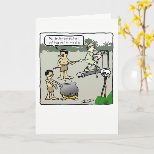 Na gut, Kannibalen. Karte (Gelbe Blume)