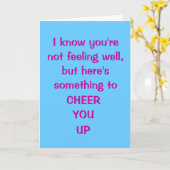 Na gut, lustige Karte (Gelbe Blume)