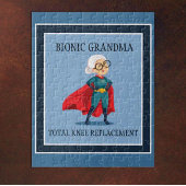 Na gut, Oma! Bionic Knee-Austausch Puzzle