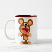 "Na gut..." Schrumpfen von Cartoon Bear Tasse (Links)
