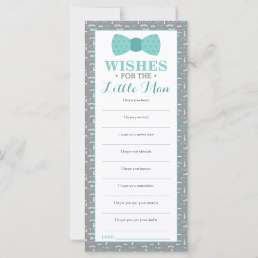 Na ja, Wunschkarte, Babydusche, Kleiner Mann, 25-e (Vorderseite)