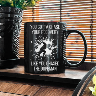 NA Jagen Sie Ihre Suchtmittel Erholung Sobriration Kaffeetasse