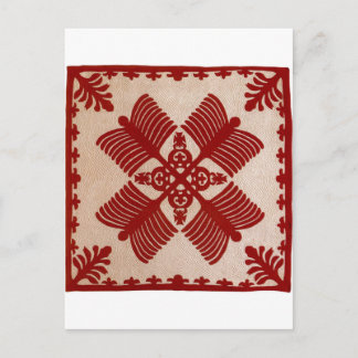 Na Kalaunu Me Na Kāhili, quilt Postkarte