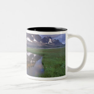 NA, Kanada, Alberta, Tonoquin Valley. Jasper Zweifarbige Tasse