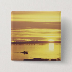 NA, Kanada, Kanadische Arktis, Baffin Island Button