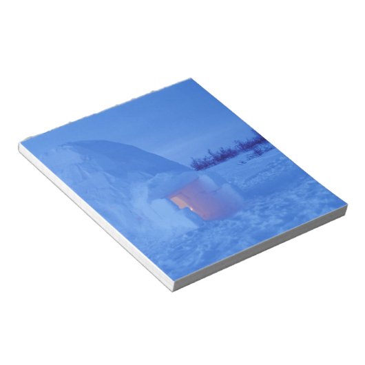 NA, Kanada, Manitoba, Churchill. Poligloo Notizblock (angewinkelt)