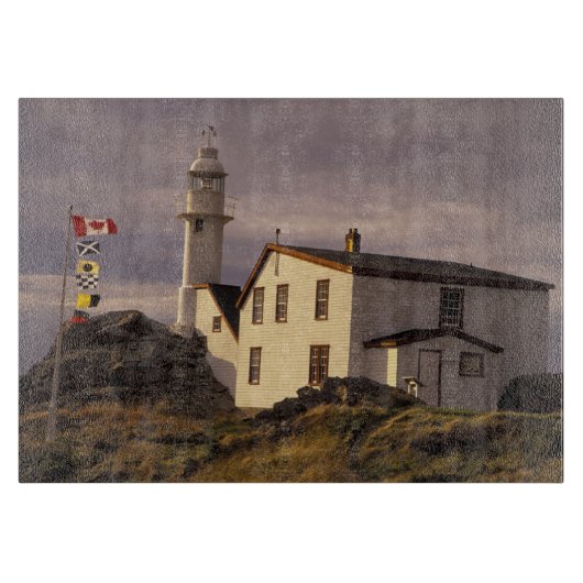 NA, Kanada, Neufundland, Lobster Cove. Hummer Schneidebrett (Vorderseite)