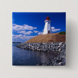 NA, Kanada, New Brunswick, Campabello-Insel. Button