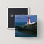 NA, Kanada, New Brunswick, Campobello Island.4 Button (Vorne & Hinten)