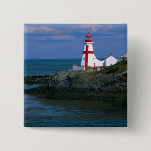 NA, Kanada, New Brunswick, Campobello Island. 4 Button