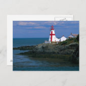 NA, Kanada, New Brunswick, Campobello Island. 4 Postkarte (Vorne/Hinten)