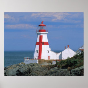 NA, Kanada, New Brunswick, Campobello Island. Poster