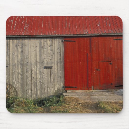 Na, Kanada, New-Brunswick, Shepody. Rote Scheune Mousepad (Vorne)