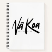 Na Koa Journal (Spiral) Notizblock (Vorderseite)