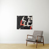 Na los! Japanischer Holzschnitt. Wandteppich (Beispiel (Horizontal))