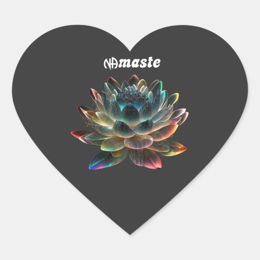 NA maste - NA Narcotics Anonym Herz-Aufkleber (Vorderseite)