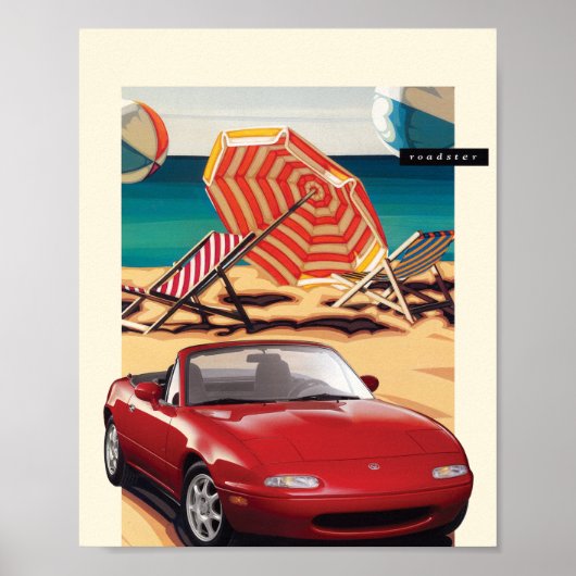 NA Miata Brochure Poster (Vorne)