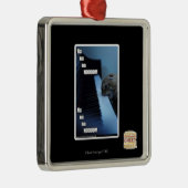 Na-Na-Na nooom Ornament Aus Metall (Rechts)