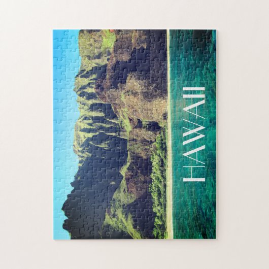 na pali coast hawaii puzzle (Vertikal)