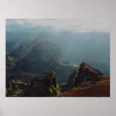 Na Pali Coast Kauai Fotografie Print Poster (Vorne)