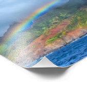 Na Pali Coast - Kauai, Hawaii Fotodruck (Ecke)