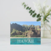 na pali coast kauai postkarte (Stehend Vorderseite)