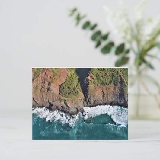 Na Pali Coast Postkarte (Stehend Vorderseite)