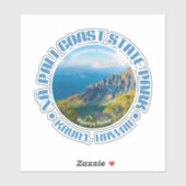 Na Pali Coast SP Aufkleber (Blatt)