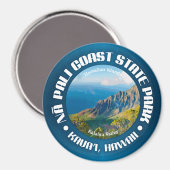 Na Pali Coast SP Magnet (Vorderseite/Rückseite)