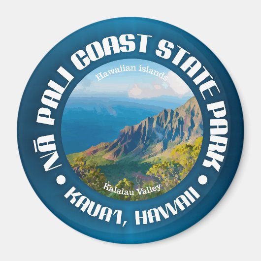 Na Pali Coast SP Magnet (Vorne)