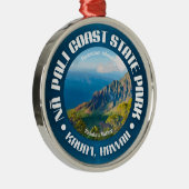 Na Pali Coast SP Ornament Aus Metall (Rechts)