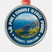 Na Pali Coast SP Ornament Aus Metall (Vorne)