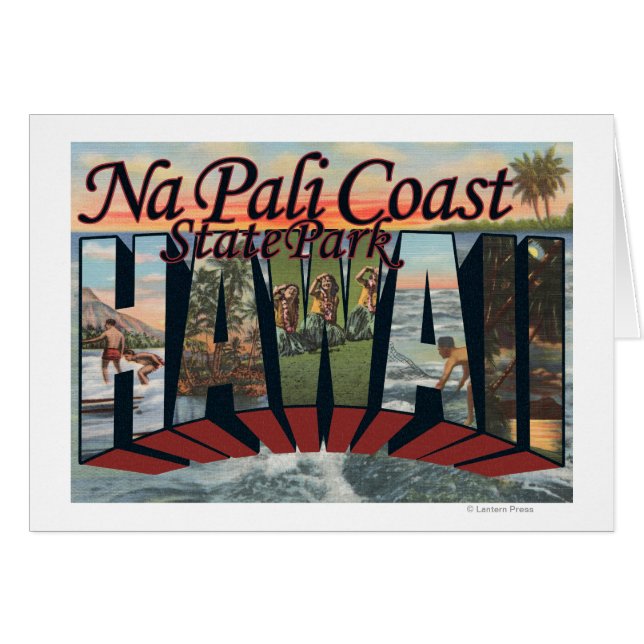 Na Pali Coast Staat Park, Hawaii (Vorderseite (Horizontal))