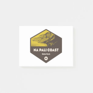 Nā Pali Coast Staat Park Hawaii Post-it Klebezettel