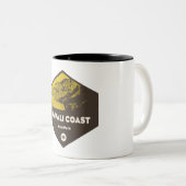 Nā Pali Coast Staat Park Hawaii Zweifarbige Tasse (VorderseiteRechts)