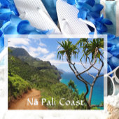 Nā Pali Coast Staat Park, Kauai Postkarte