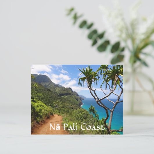 Nā Pali Coast Staat Park, Kauai Postkarte (Stehend Vorderseite)