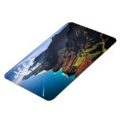 Na Pali Küste auf der Insel Kauai, Hawaii Magnet (Linke Seite)
