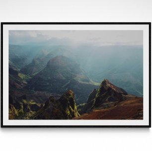 Na Pali Küste Kauai Fotodruck Poster