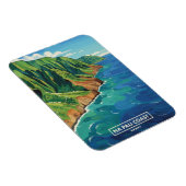 Nā Pali Küste Kauai Hawaii Reise Magnet (Rechte Seite)