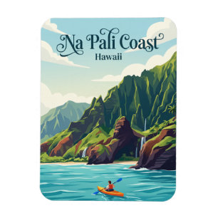 Na Pali Küste, Kauai USA Magnet