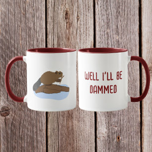 Na so was aber auch Design Freche Biber-Punzelei Tasse