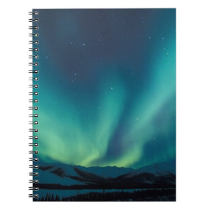 NA, USA, Alaska, Brooks Range, Vorhänge aus Grün Notizblock