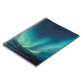 NA, USA, Alaska, Brooks Range, Vorhänge von Grün Notizblock (Linke Seite)