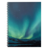 NA, USA, Alaska, Brooks Range, Vorhänge von Grün Notizblock (Vorderseite)